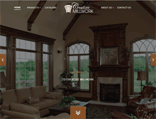 Tablet Screenshot of creativemillworkllc.com